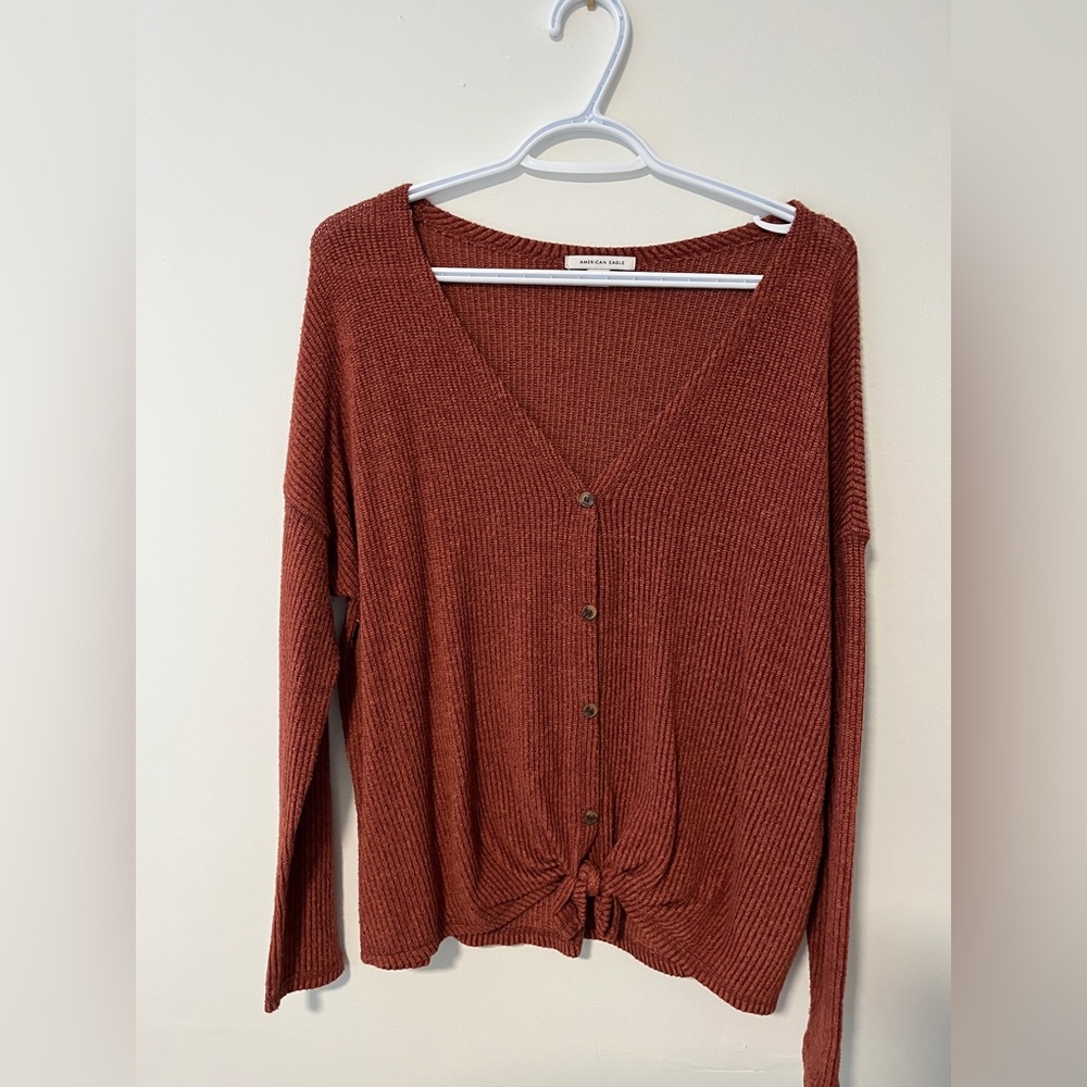 American Eagle Rust long sleeve